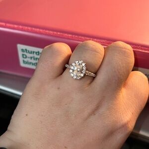 Lab Created Oval Diamond